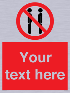 Custom prohibition not face to face